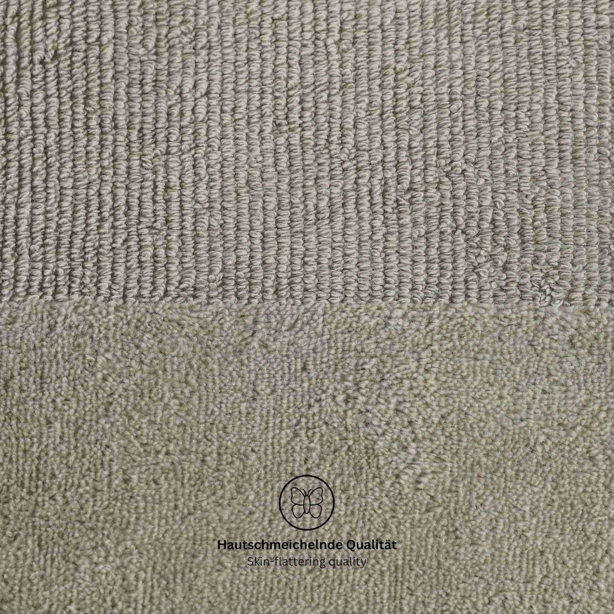 HANDTUCH SET SENSE 5tlg. - Sandfarben, Textil (50/100cm) - Schöner Wohnen