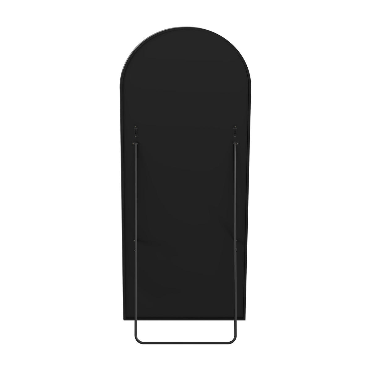 GANZKÖRPERSPIEGEL 164x54cm Modernes Design - Schwarz, Metall (4/170/57cm) - PARAFTA HOME