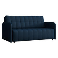 SCHLAFSOFA Viva Grand IV - Schwarz/Dunkelblau, Holz/Kunststoff (165/85/95cm) - MIRJAN24