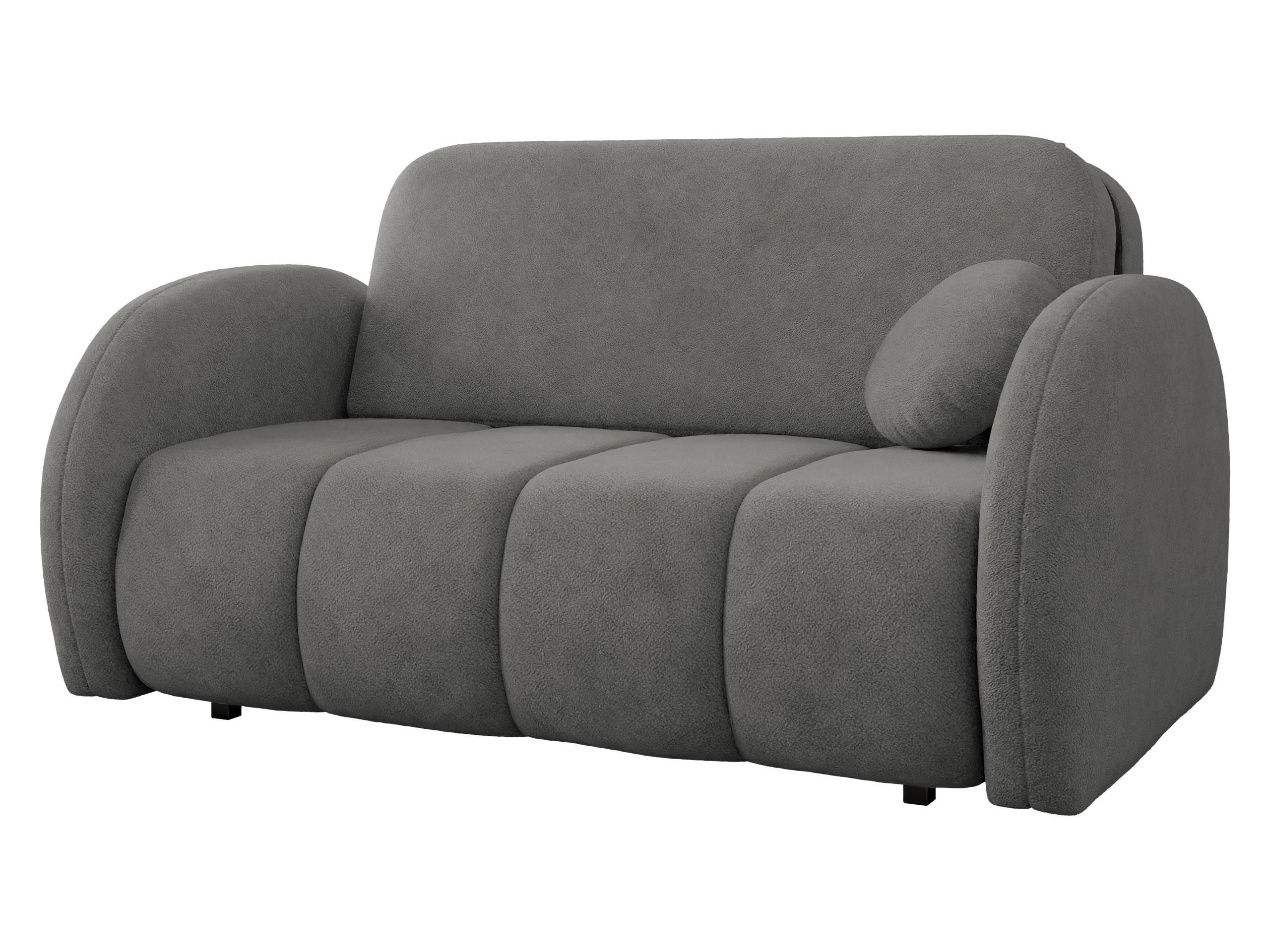 SCHLAFSOFA Viva Comfy III - Schwarz/Grau, Holz/Textil (152/85/103cm) - MIRJAN24