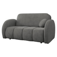 SCHLAFSOFA Viva Comfy III - Schwarz/Grau, Holz/Textil (152/85/103cm) - MIRJAN24