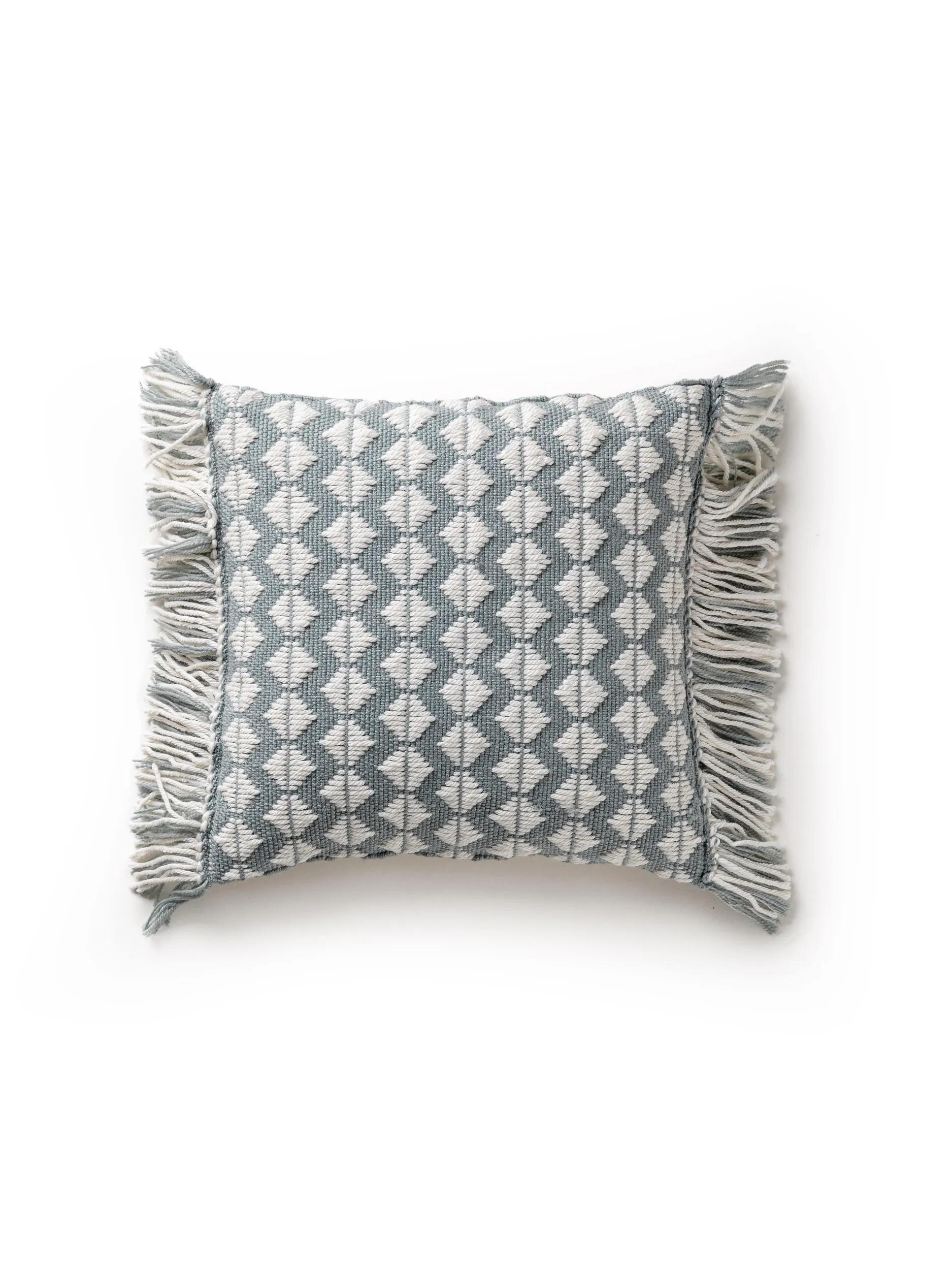 OUTDOORKISSEN Morty Blau 40x40 cm - Blau, Textil (40/40cm) - benuta