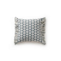 OUTDOORKISSEN Morty Blau 40x40 cm - Blau, Textil (40/40cm) - benuta