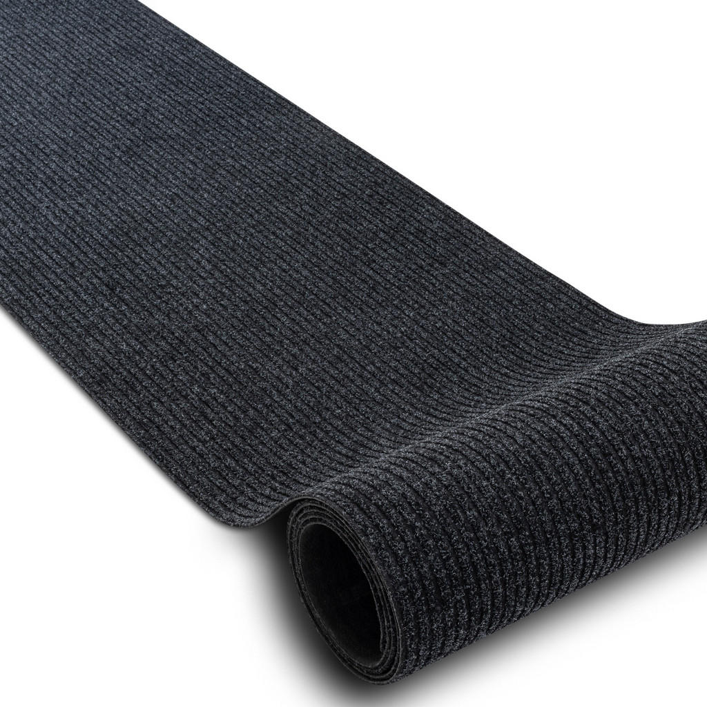 Thumbnail - rugsX Läufer, Anthrazit, Textil, Rechteckig, 100x370 cm, Teppiche & Böden, Teppiche, Teppichläufer