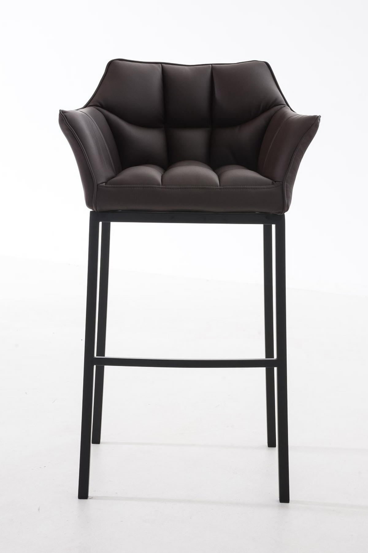 BARHOCKER Damaso 110x64x48 cm braun - Braun, Leder (64/110/48cm) - furnicato