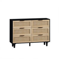 SIDEBOARD Schwarz 110/40/75 cm - Schwarz, Holzwerkstoff (40/75/110cm) - Urban Meuble