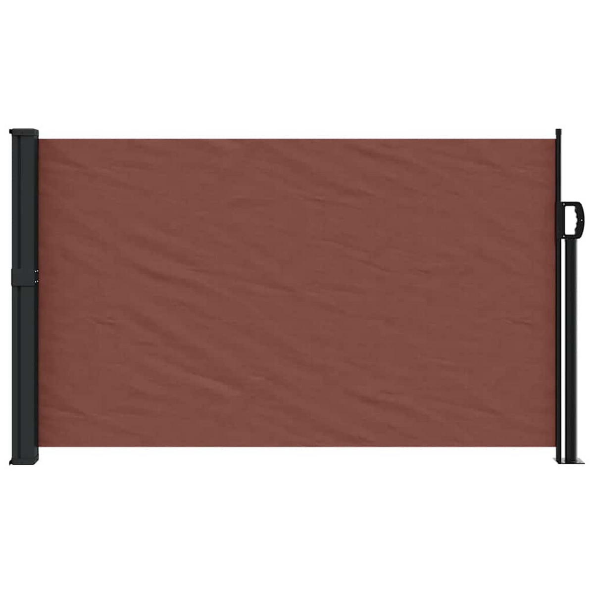 SEITENMARKISE Ausziehbar Braun 120x600 cm - Braun, Textil (600/120/600cm) - furnicato