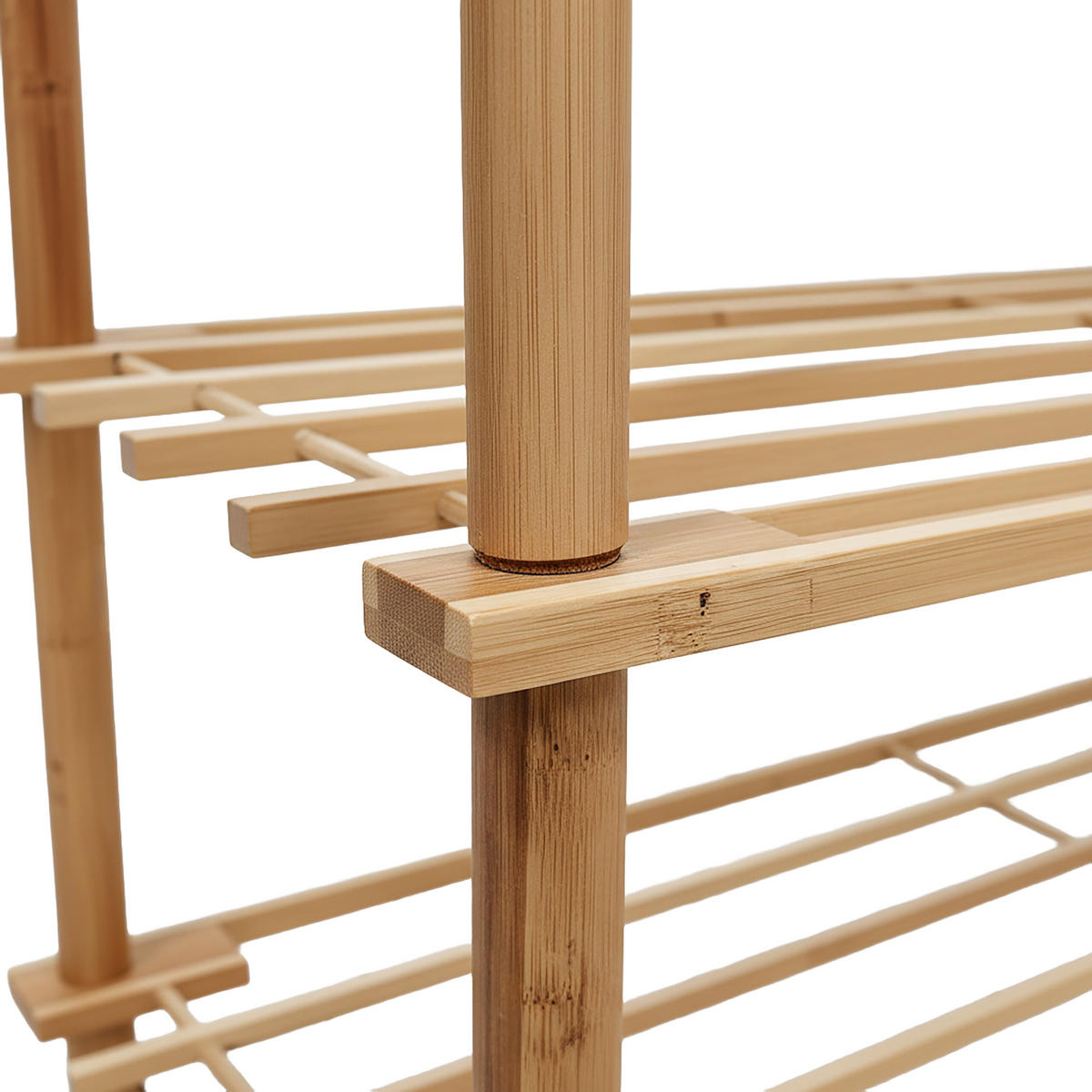 REGÁL - světle hnědá, dřevo (74/48/26cm) - Relaxdays