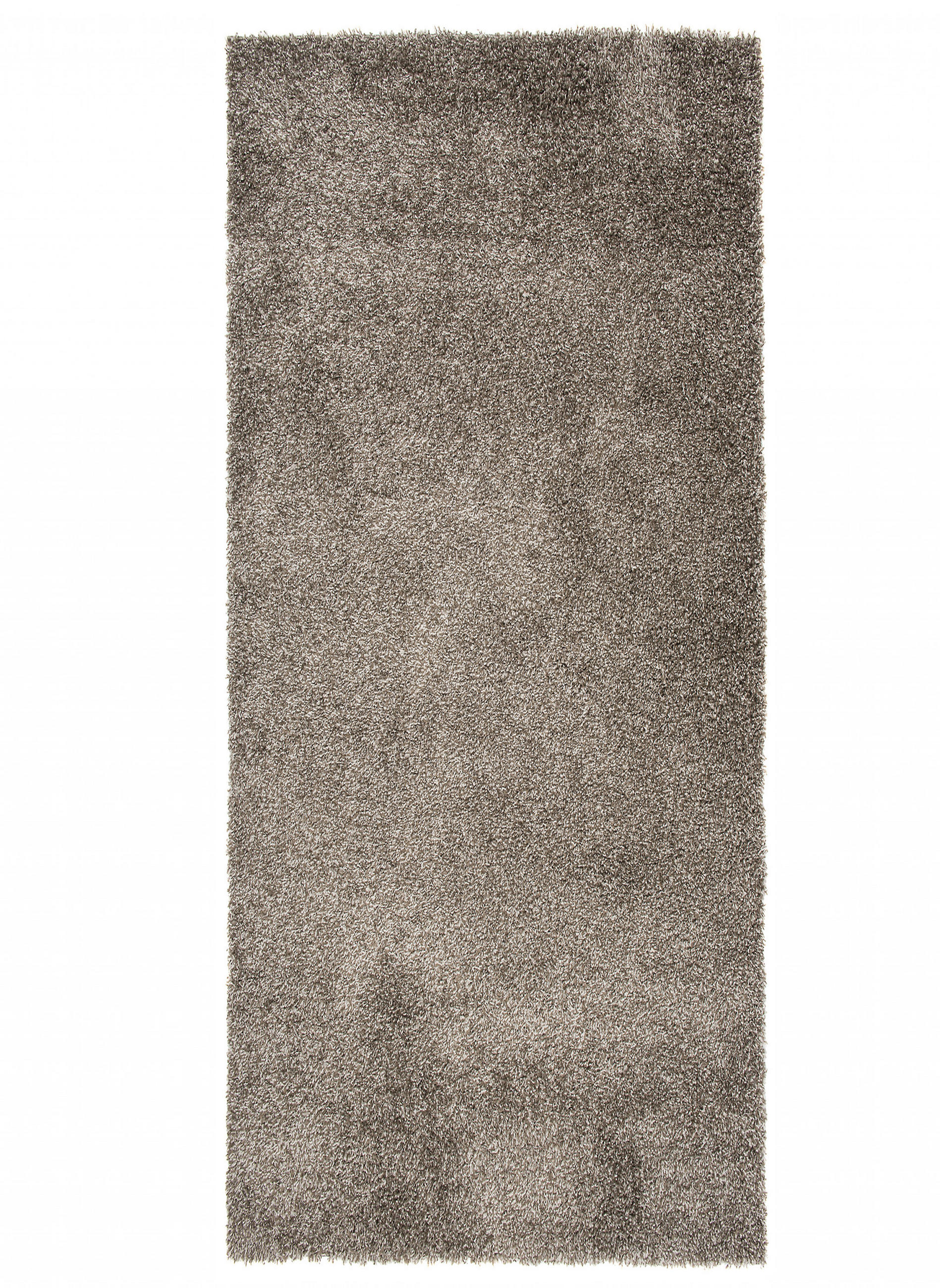 TEPPICHLÄUFER ESSENCE grau uni 100/250 cm - Grau, Textil (100/250cm) - Tapiso