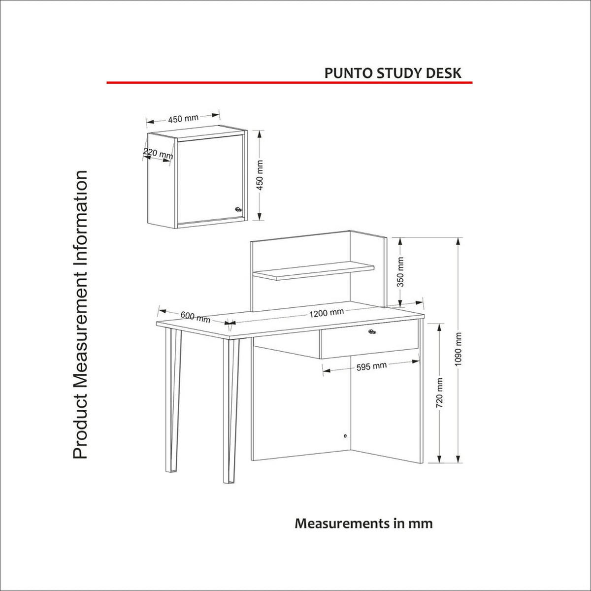 SCHREIBTISCH Punto mit Metallfüße Weiß Walnuss - Walnussfarben/Braun, Holzwerkstoff/Metall (60/120/109cm) - moebel17