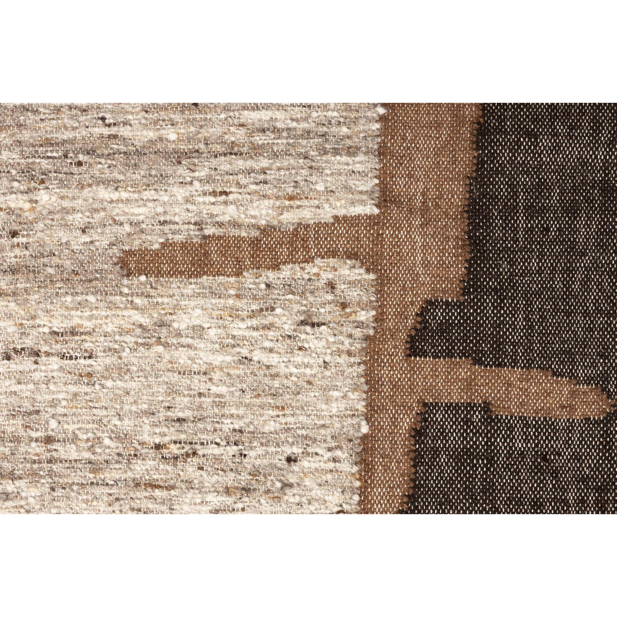 TEPPICH Briton 160x230 cm Braun - Braun, Textil (160/230cm) - Dutchbone