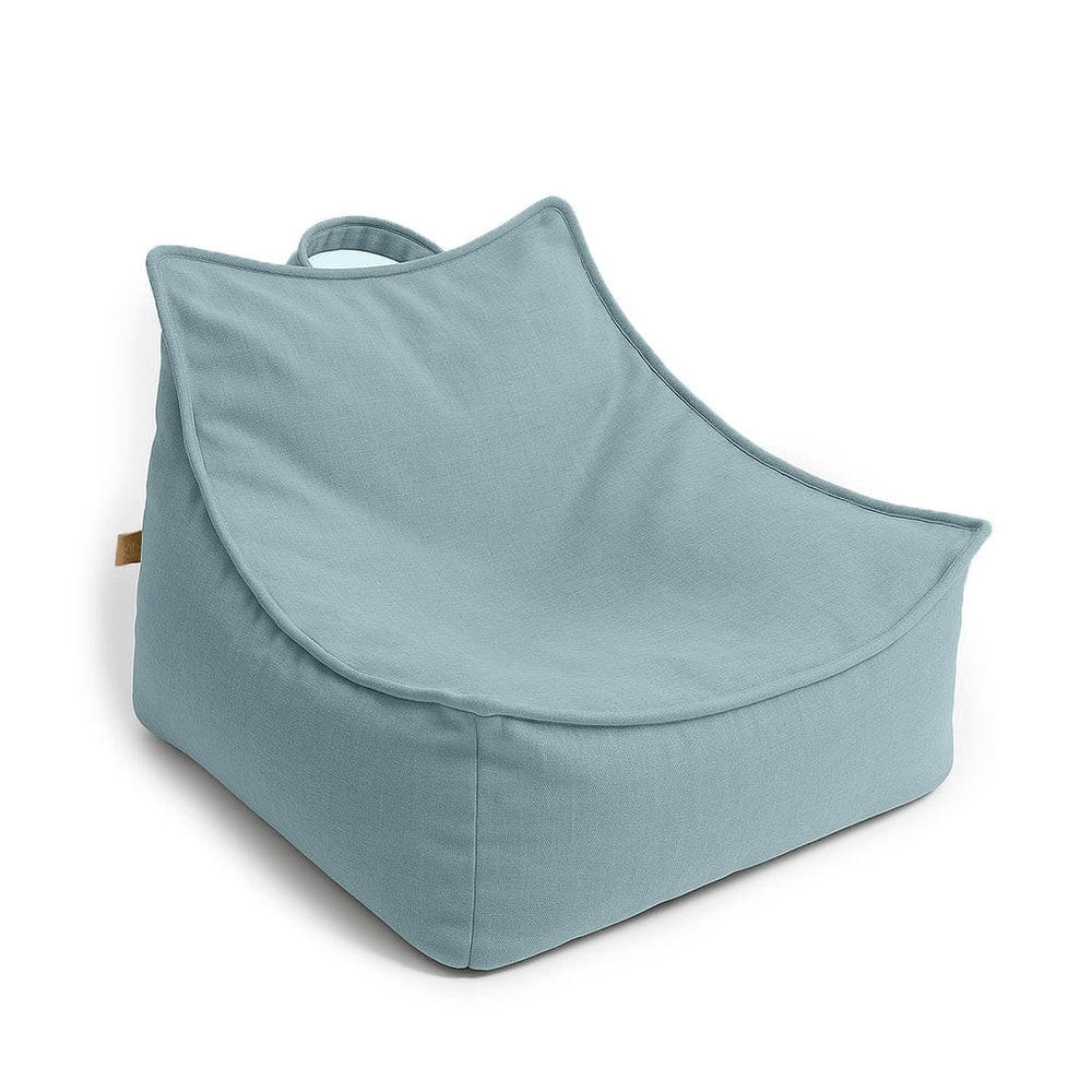 SITZSACK Outzy für Kinder, Eckig, Blau - Blau, Textil (60/35/60cm) - MeowBaby