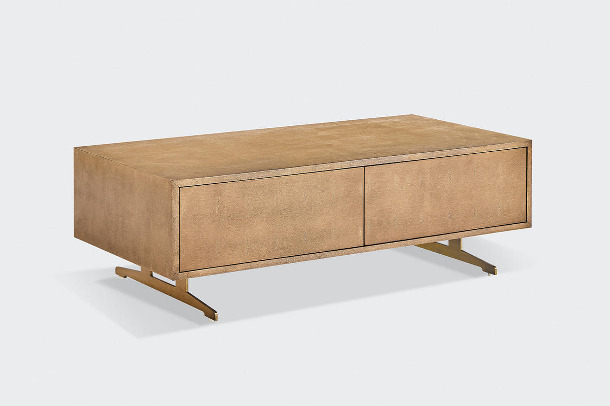 LOWBOARD GALA Gold Holz - Goldfarben, Holz/Holzwerkstoff (120/40/60cm) - KAWOLA
