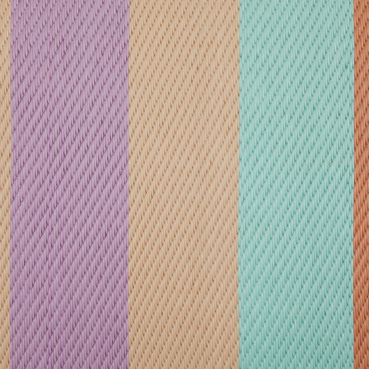 OUTDOORTEPPICH Colour Clash Streifen - Multicolor, Kunststoff (118/180cm) - Butlers