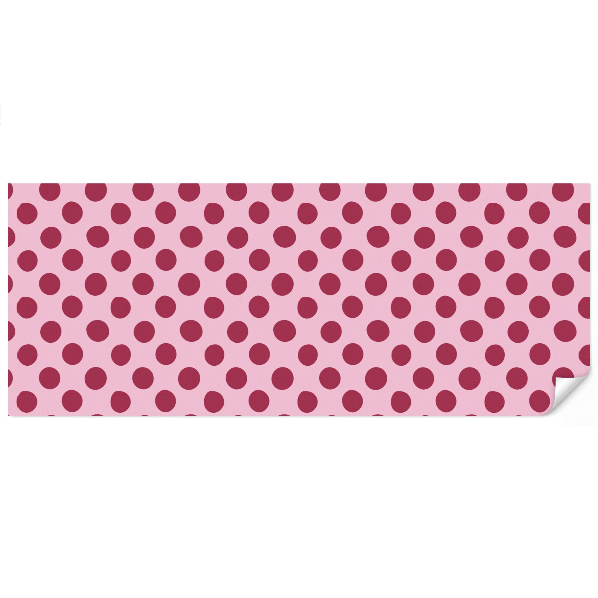 OnlyWow Kindertapete Hellrosa 500x200 cm