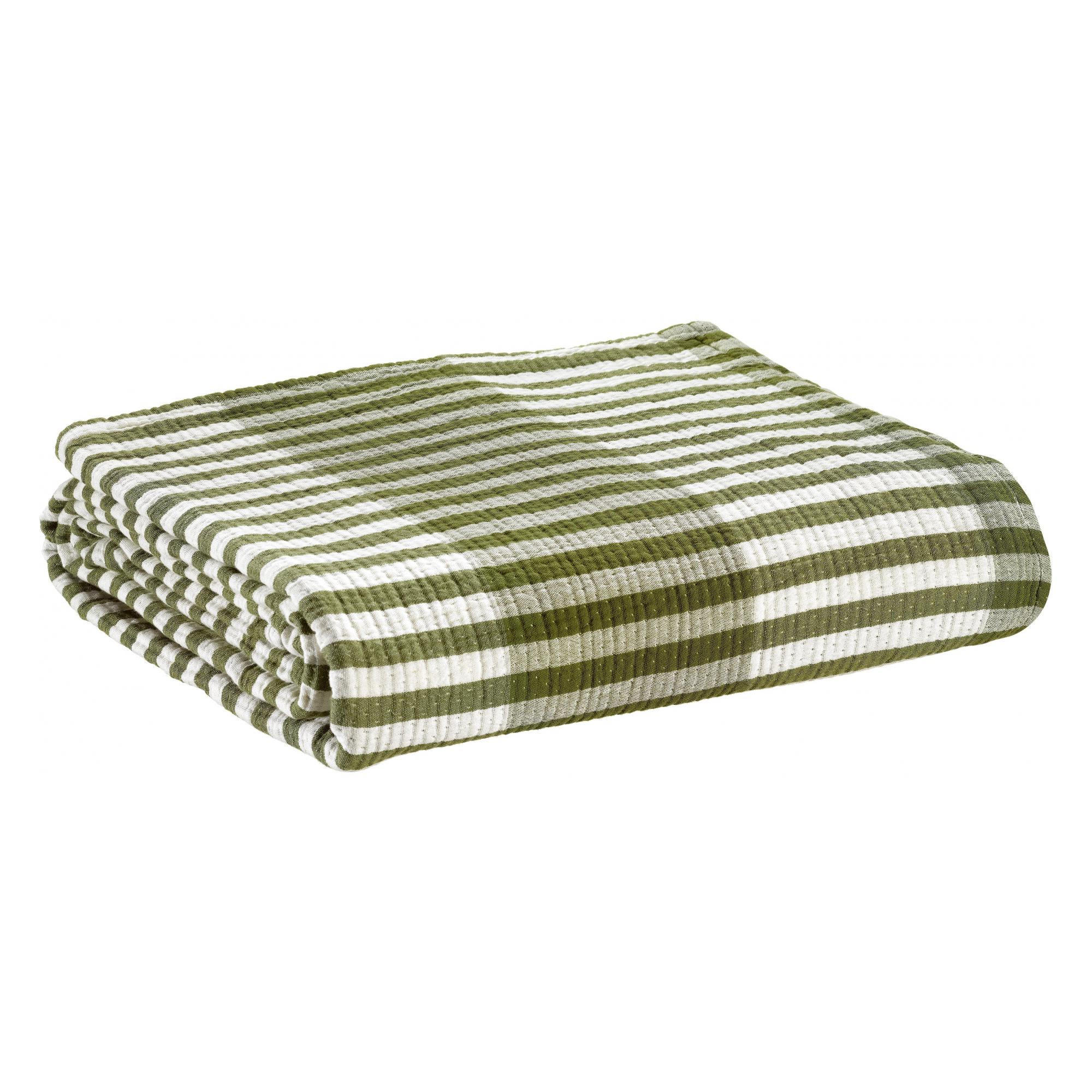 TAGESDECKE Calista olivgrün 180 x 260 cm - Olivgrün, Textil (180/260cm) - Vivaraise