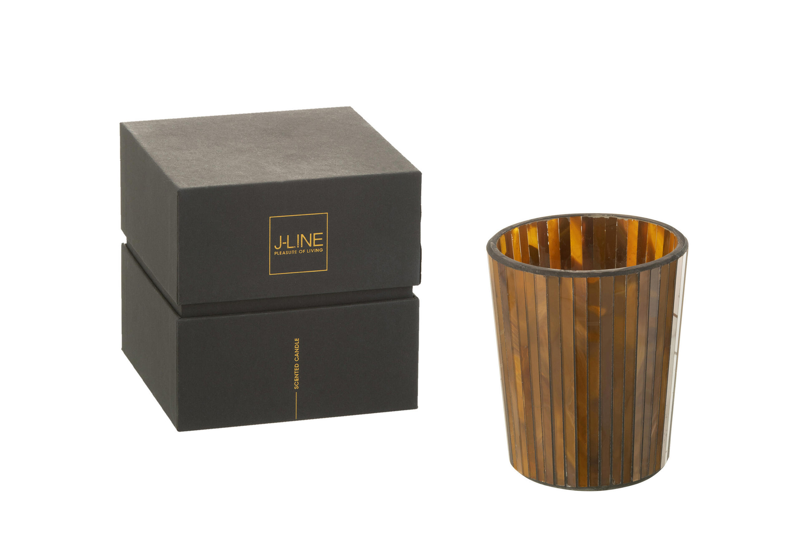 DUFTKERZE NOA - Gelb - M - 50 Std. - Gelb, Paraffin (12.5/15.5cm) - J-Line