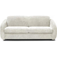 SCHLAFSOFA Laurie Beige - Beige, Textil/Metall (202/85/107cm) - Habitat Garten