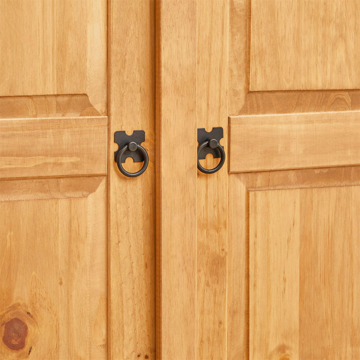 KLEIDERSCHRANK SALSA - Braun, Holz (103/188/57cm) - CARO-Möbel