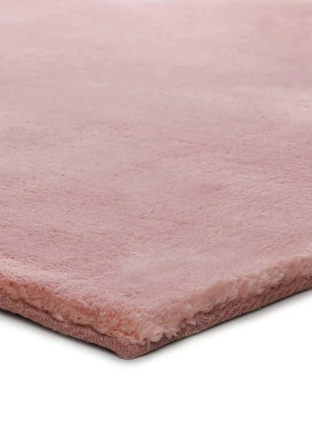 KURZFLORTEPPICH Rosa Berna 60/110 cm - Pink, Naturmaterialien/Textil (60/110cm) - Atticgo