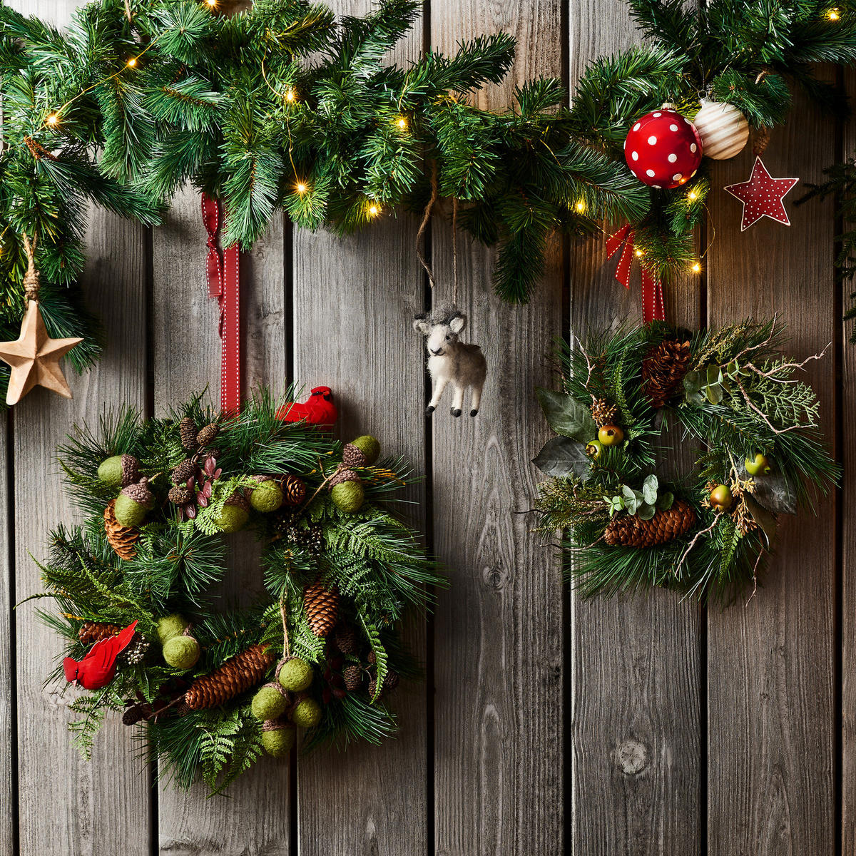 TANNENGIRLANDE Florista - Grün, Kunststoff (30/30/270cm) - Butlers