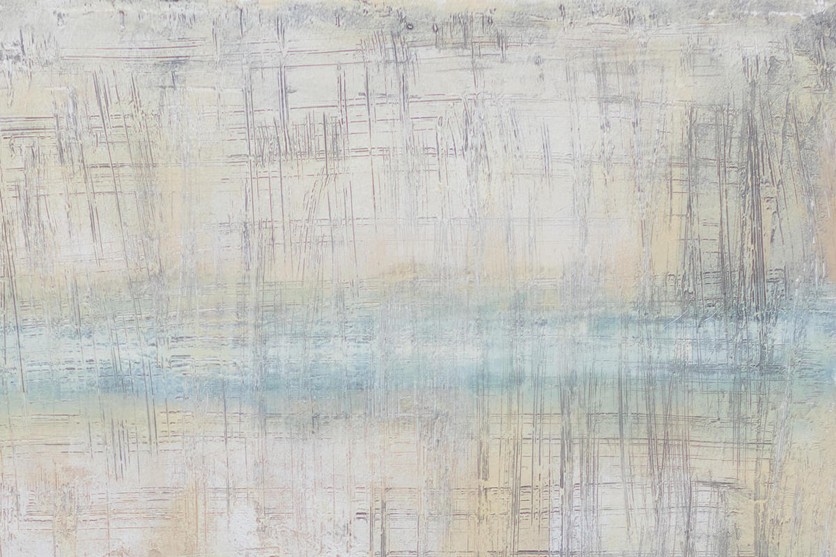 ACRYLBILD HANDGEMALT 80/80 cm - Beige, Holz/Textil (80/80cm) - KUNSTLOFT