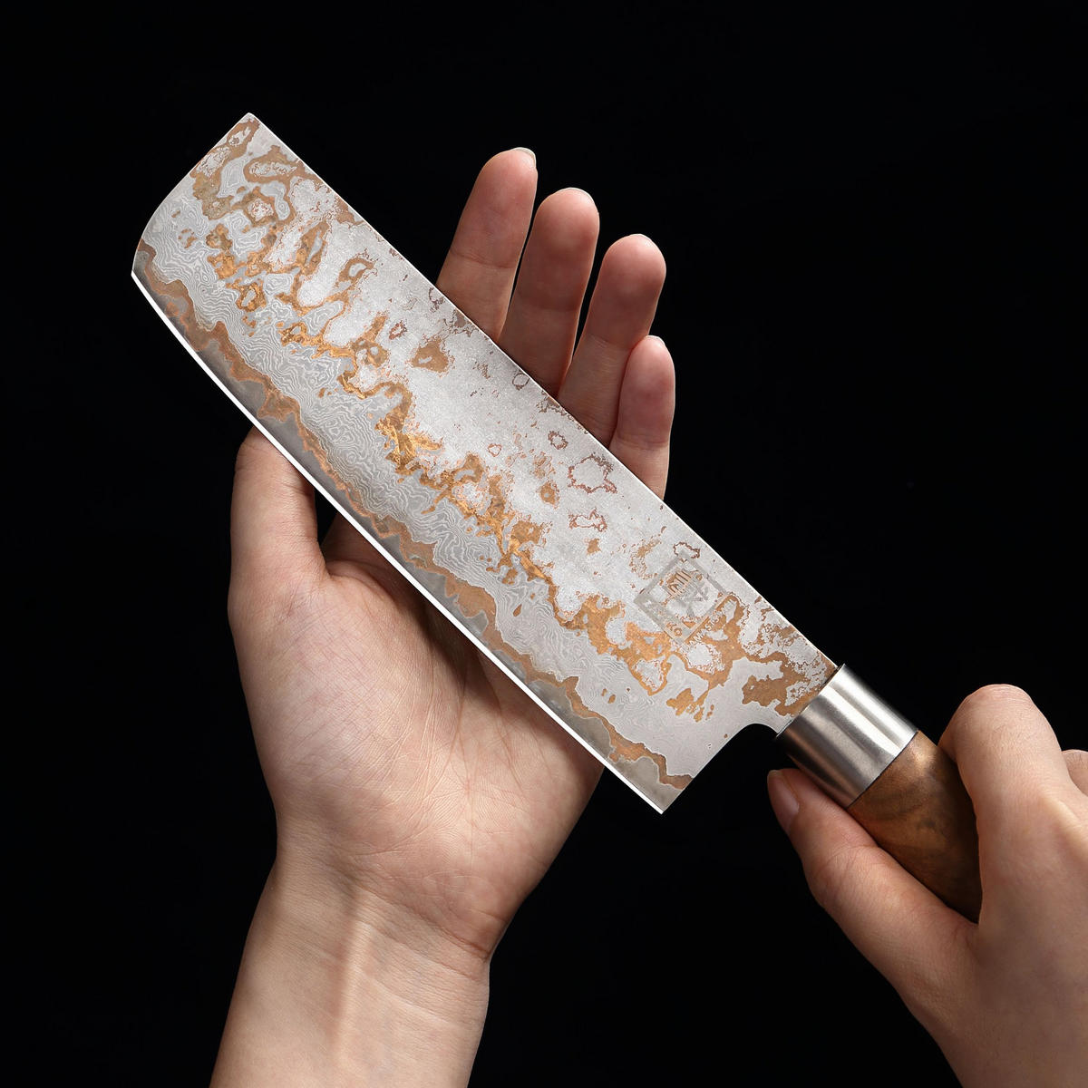 NAKIRI 17 cm - Ahornfarben, Holz/Metall (31cm) - Zayiko