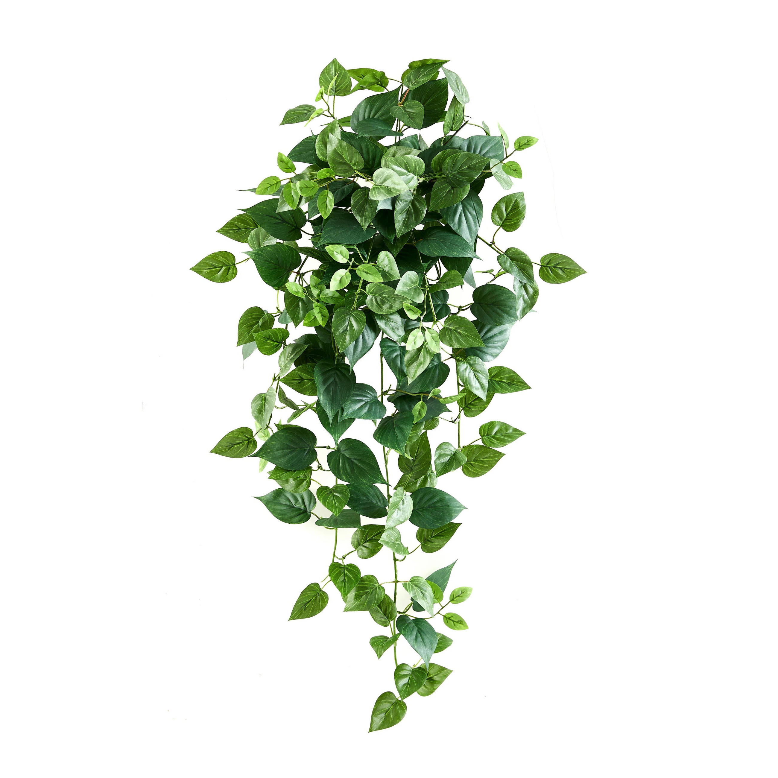 KUNSTPFLANZE Künstlicher Hänge-Pothos – Melusine 80 cm - Grün, Kunststoff (80cm) - aplanta