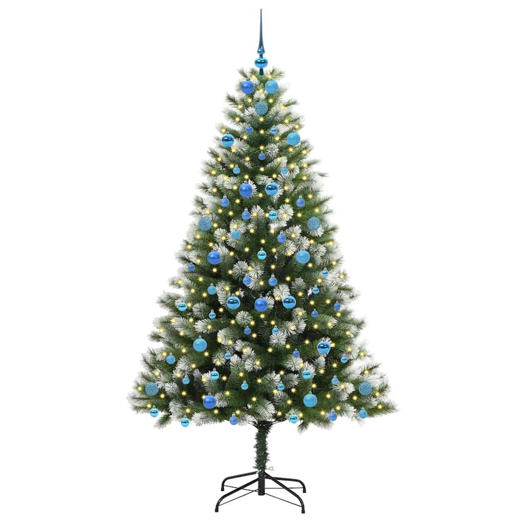 vidaXL Weihnachtsbaum Grün 210 cm