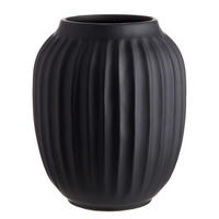 VASE Liv - Schwarz, Keramik (20cm) - BUTLERS