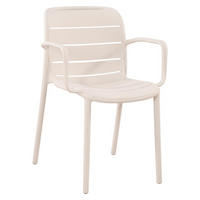 GARTENSTUHL, Silja, Sandfarben, Kunststoff, 55 x 57 x 80 cm - Sandfarben, Kunststoff (55/80/57cm) - ebuy24