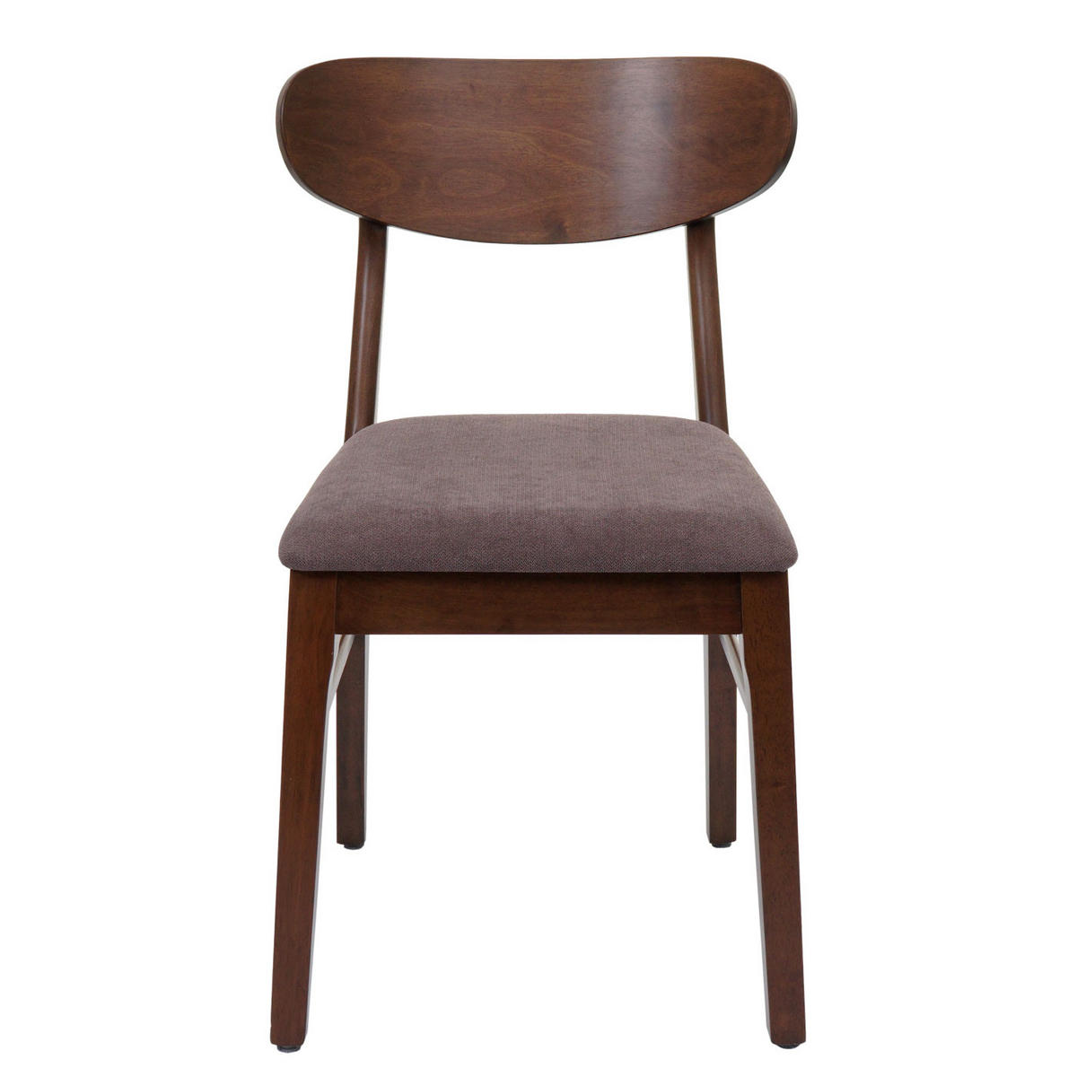 ESSZIMMERSTUHL Braun, Taupe 2er-Set - Taupe/Braun, Holz (45/79/49cm) - MCW