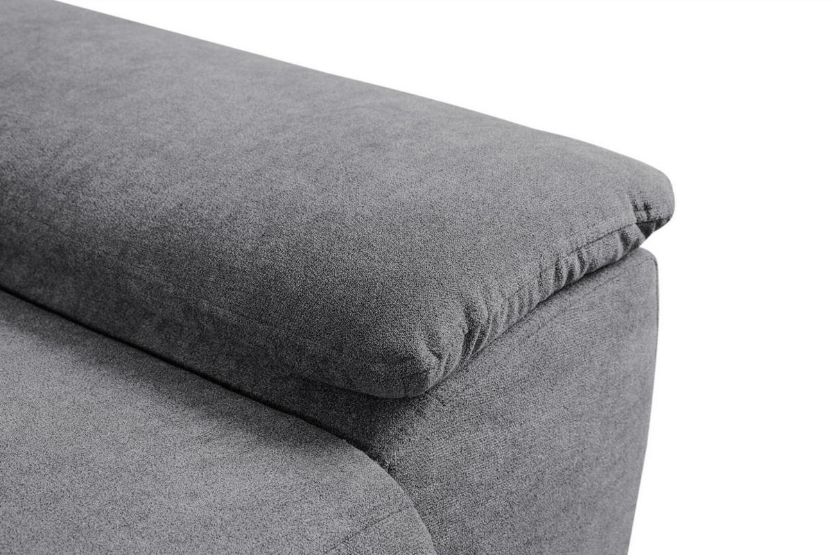 ECKSOFA Margit Mit Schlaffunktion - Braun, Holzwerkstoff/Textil (276/184cm) - Fun Möbel