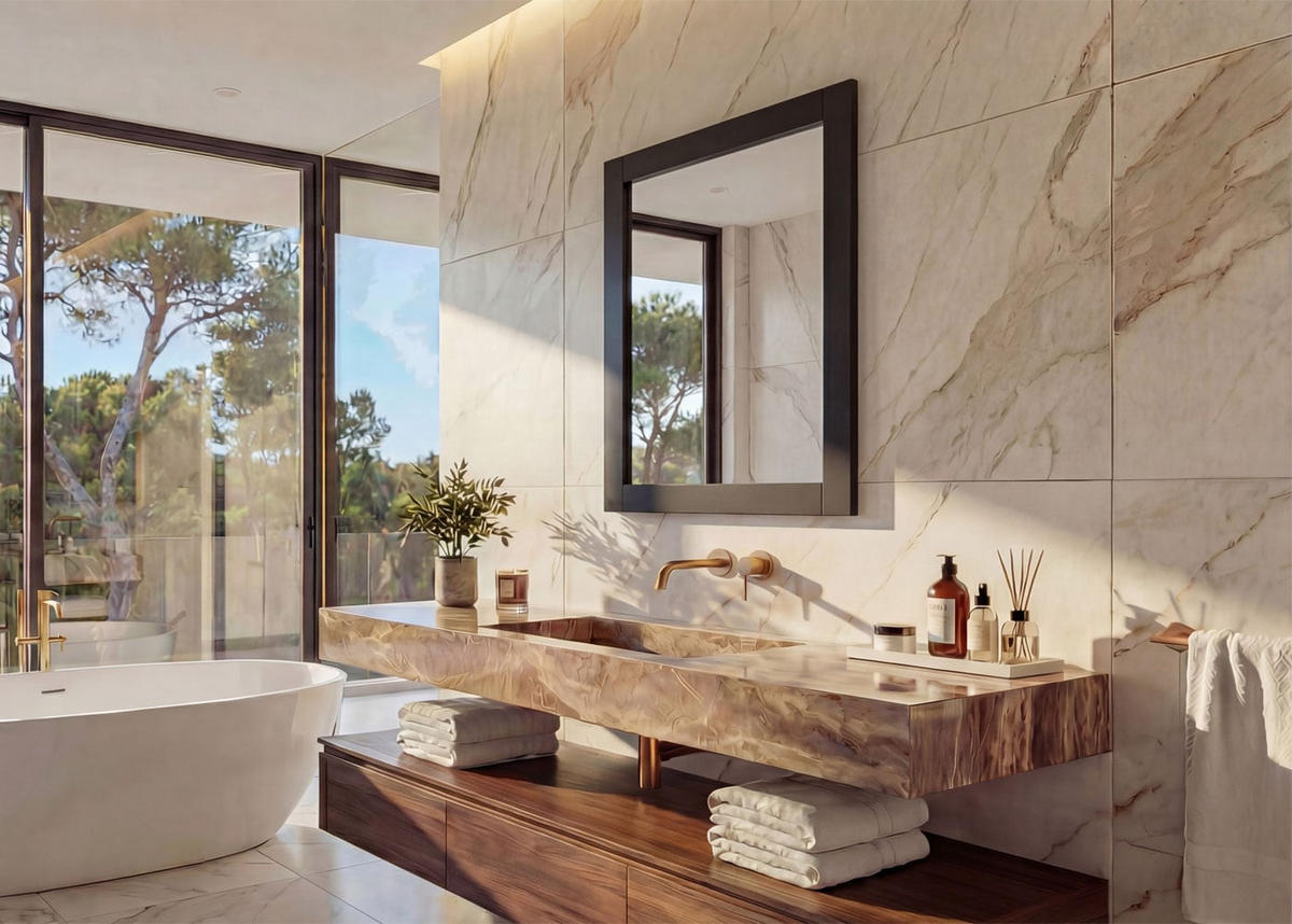 WANDSPIEGEL Schwarz - Schwarz, Holzwerkstoff (52/72/2cm) - MCW