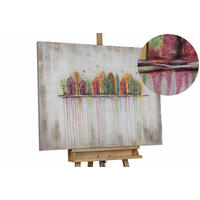 ÖLGEMÄLDE 100/75 cm - Beige/Multicolor, Holz/Textil (2.94/75cm) - KUNSTLOFT