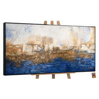 GEMÄLDE Marine Schattenfugenrahmen Schwarz 120x60 cm - Schwarz, Holz (120/60cm) - YS-art gallery