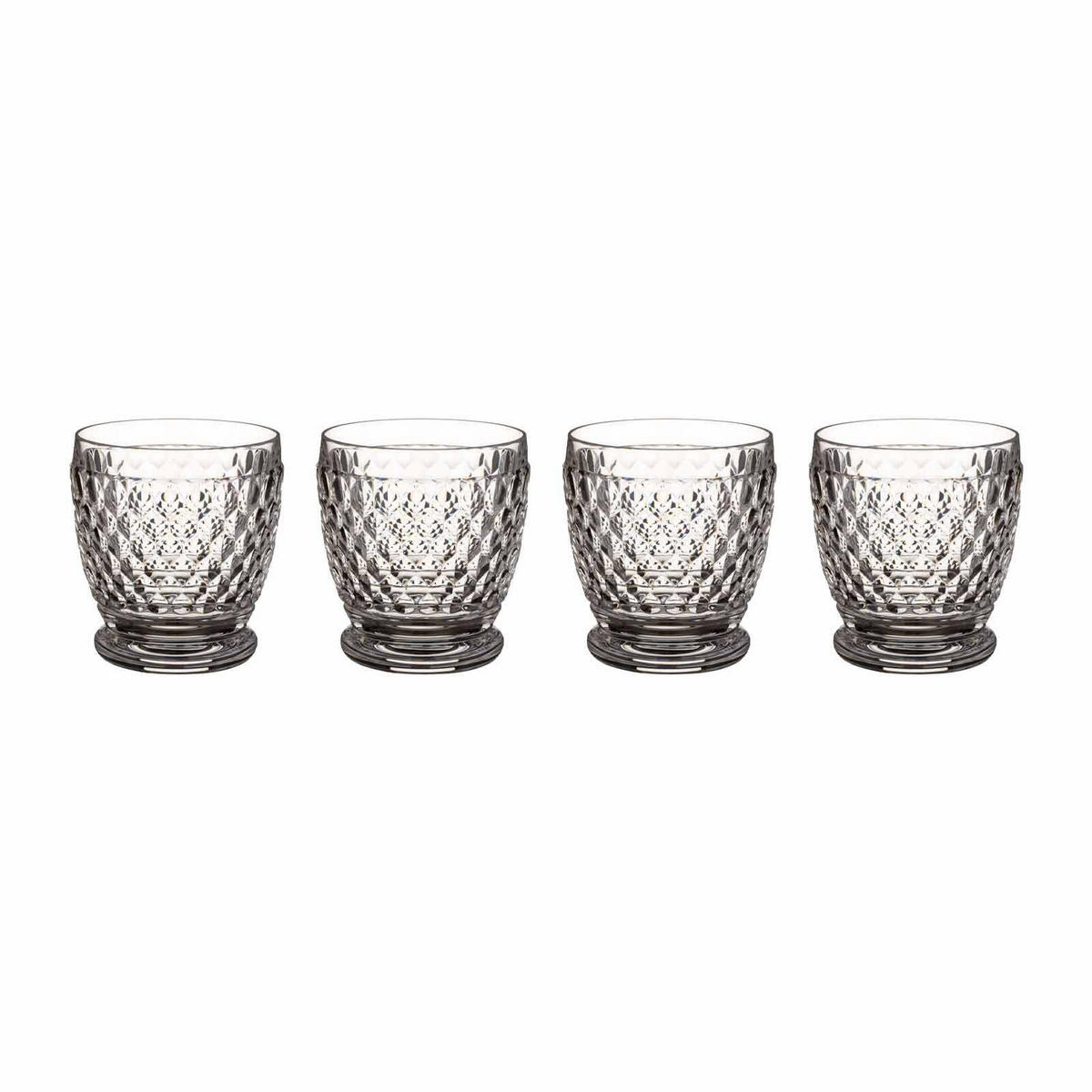 BECHER Boston transparent 330 ml 4er Set - Transparent, Glas (0.2L) - Villeroy & Boch