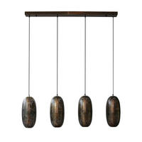 HÄNGELEUCHTE Cosmic Bronze 18/125/ 150 cm - Bronzefarben, Metall (18/125/150cm) - Hoyz Collection