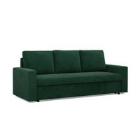 SOFA Neo mit gerader Armlehnen grün - Grün, Textil (220/92/92cm) - SIMKAM Furniture