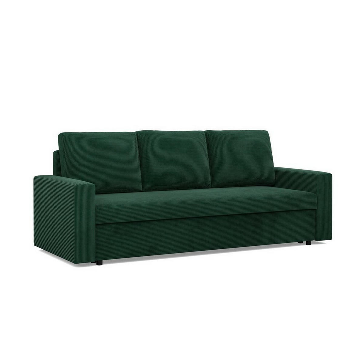 SOFA Neo mit gerader Armlehnen grün - Grün, Textil (220/92/92cm) - SIMKAM Furniture