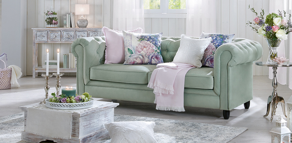 wohnzimmer couch mint