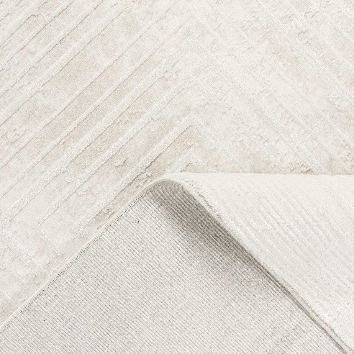 KURZFLORTEPPICH 80/150 cm Mykonos 873 - Creme, Textil (80/150cm) - Paco Home