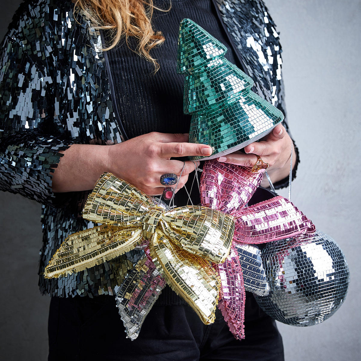 SPIEGELKUGEL Disco - Silberfarben, Glas (15/15/15cm) - BUTLERS