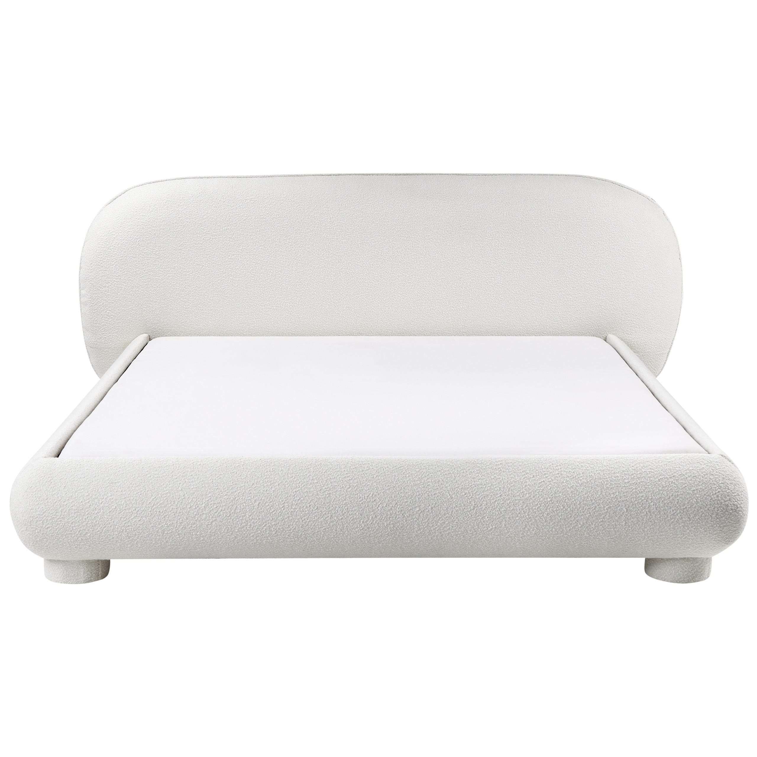 Beliani Bett Creme 180x200 cm