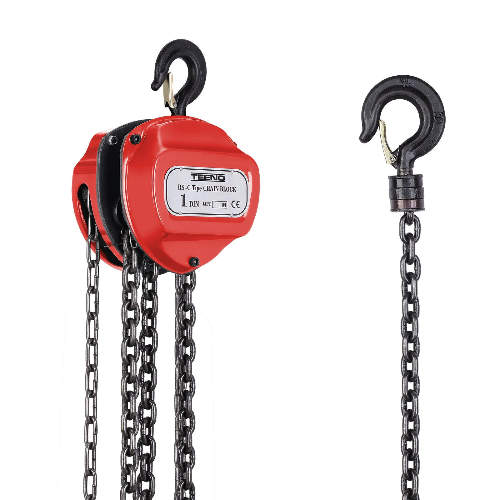 Teeno Handkettenzug Mehrfarbig 19x19x27 cm