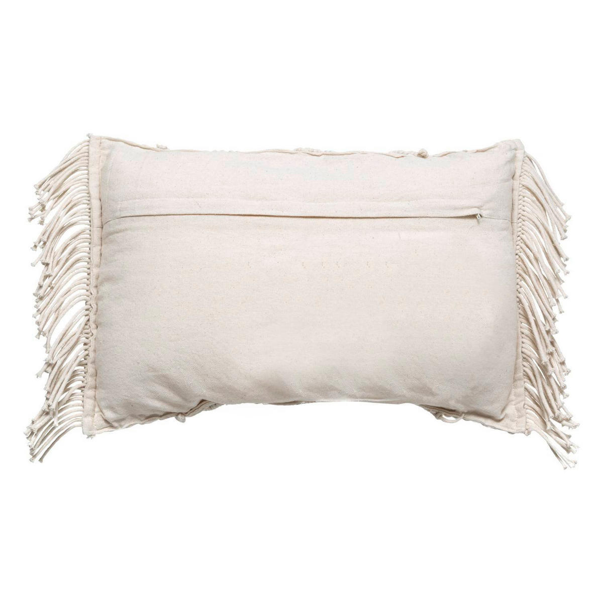 ZIERKISSEN Macrame 30/50 cm - Beige, Naturmaterialen (30/50cm) - Atmosphera Createur d´interieur