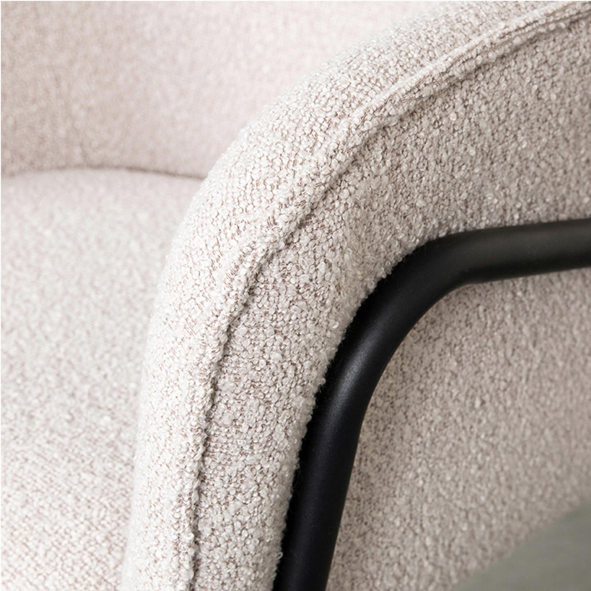 ESSZIMMERSTUHL Dexter Beige 62/66/85 cm 2er-Set - Beige, Textil (66/85/62cm) - LABEL51