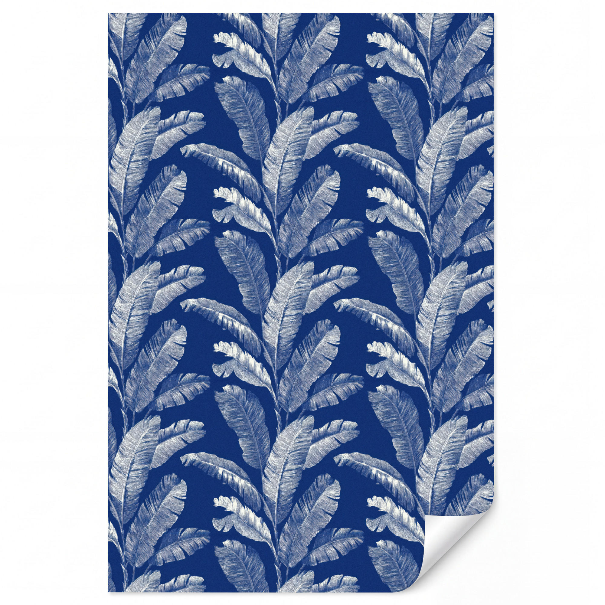 OnlyWow Tapete Dunkelblau 140x220 cm