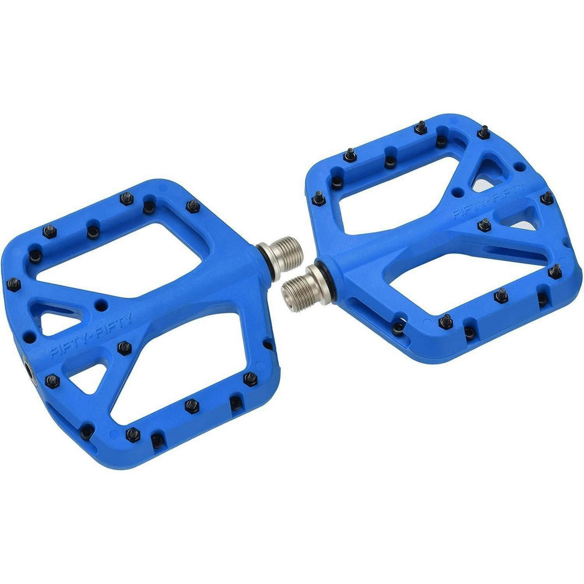 FAHRRADPEDALE Nylon Composite Blau 9/16 Zoll - Blau, Kunststoff (10.4/1.5/10.6cm)
