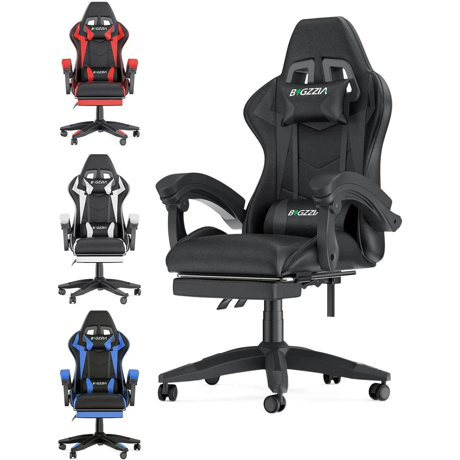 Kaket Gamingstuhl Schwarz 50x134x50 cm